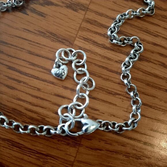 ❌️SOLD❌️BRIGHTON "Tassel in the Mix" Silver and Gold Knotted Necklace - Picture 5 of 10